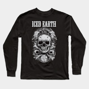 ICED EARTH BAND Long Sleeve T-Shirt